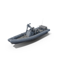Naval Special Warfare Rigid Hull Inflatable Boat RHIB PNG & PSD Images