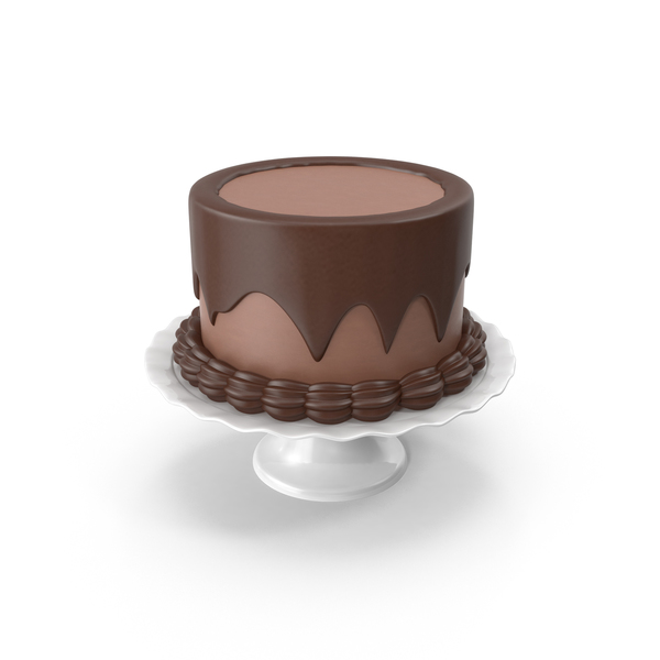 完整的巧克力蛋糕PNG和PSD图像