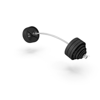 Curved Barbell PNG & PSD Images