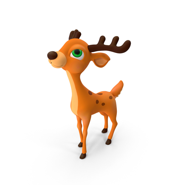 Cartoon Deer PNG & PSD Images