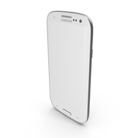 White Samsung Galaxy S III PNG & PSD Images