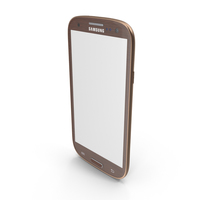 Brown Samsung Galaxy S III PNG & PSD Images