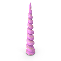 Pink Unicorn Horn PNG & PSD Images