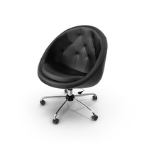 Black Swivel Chair PNG & PSD Images