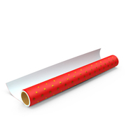 Red Wrapping Paper Roll PNG & PSD Images