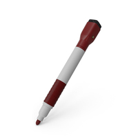 Red Whiteboard Marker PNG & PSD Images