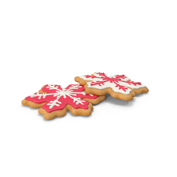 Snowflake Cookies PNG & PSD Images