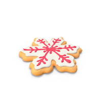 Snowflake Cookie PNG & PSD Images