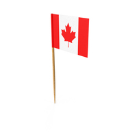 Toothpick Canadian Flag PNG & PSD Images