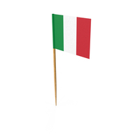 Toothpick Italian Flag PNG & PSD Images