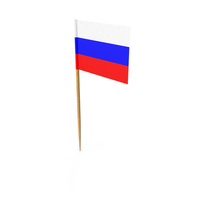 牙签俄罗斯国旗PNG和PSD图像