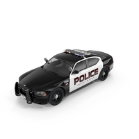Dodge Charger Police Car PNG & PSD Images