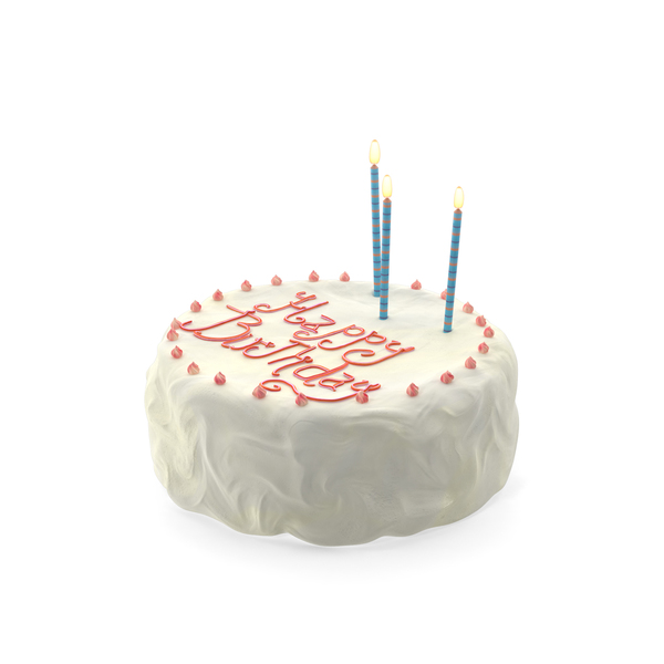 生日蛋糕PNG和PSD图像