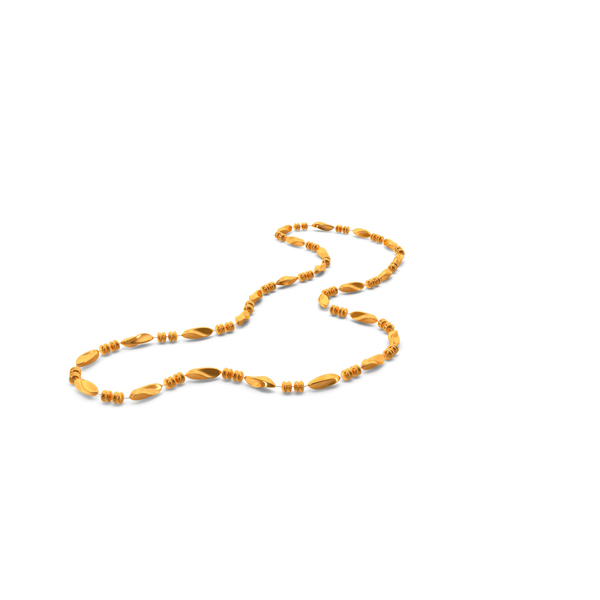 Gold Mardi Gras Beads PNG & PSD Images