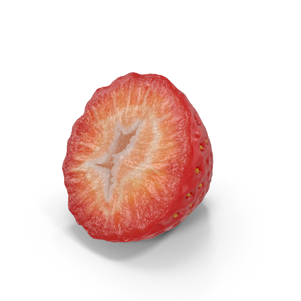 Strawberry Cross Section PNG & PSD Images