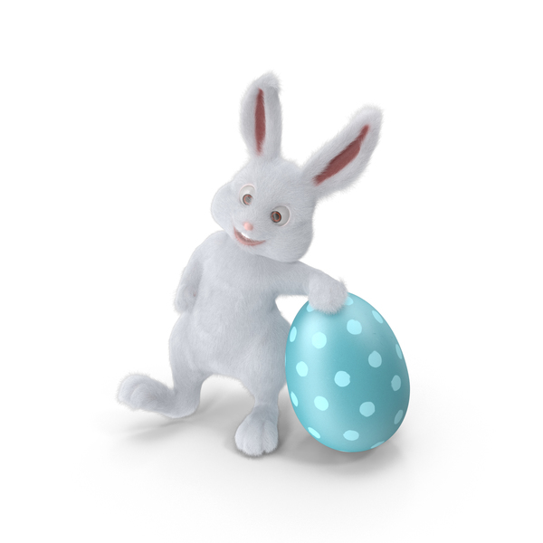 复活节兔子PNG和PSD图像