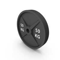 Barbell Weight 50kg PNG & PSD Images