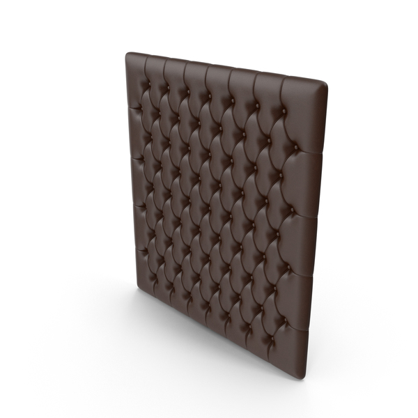 Tufted Leather Panel PNG & PSD Images