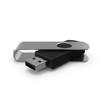 Generic USB Flash Drive PNG & PSD Images