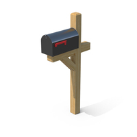 Mailbox On Post PNG & PSD Images