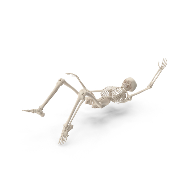 Skeleton Falling PNG & PSD Images