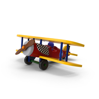 木制飞机PNG和PSD图像