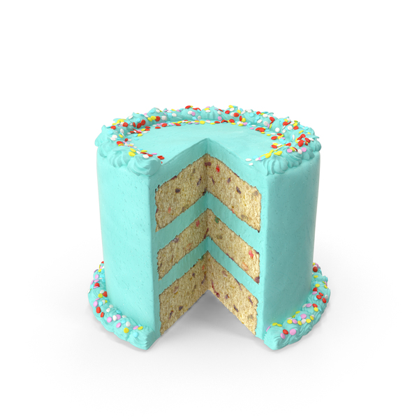 Confetti Cake PNG & PSD Images