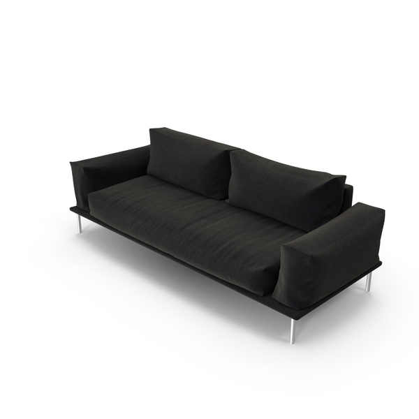Black Sofa PNG & PSD Images