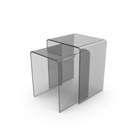 Clear Sliding End Tables PNG & PSD Images