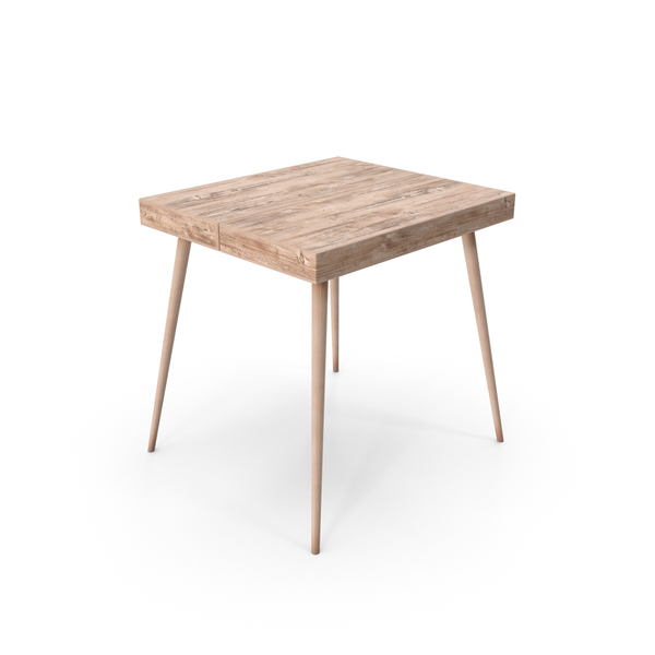 Wooden End Table PNG & PSD Images