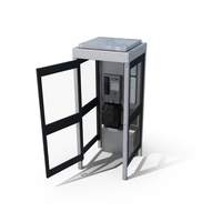 Telephone Box Open PNG & PSD Images