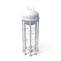 Water Tower PNG & PSD Images