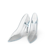 Glass Slippers PNG & PSD Images