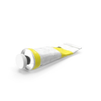 Light Yellow Acrylic Paint Tube PNG & PSD Images