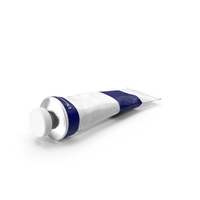 Ultramarine Blue Acrylic Paint Tube PNG & PSD Images