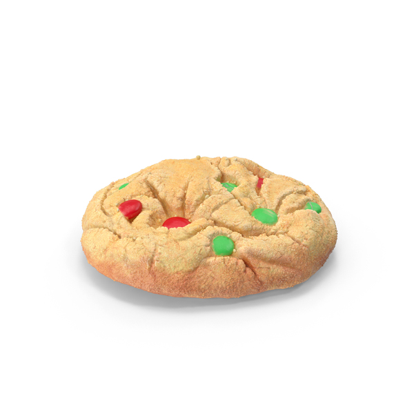 Christmas M&M Cookies PNG & PSD Images
