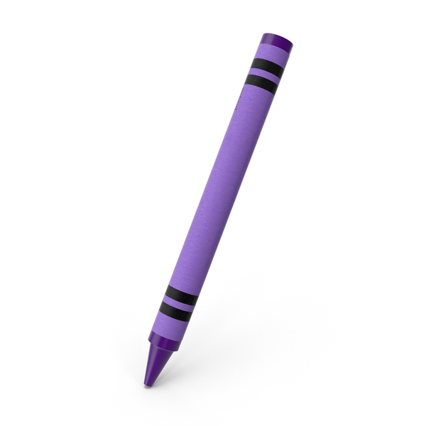 紫色蜡笔PNG和PSD图像