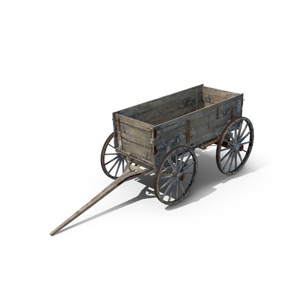 Old Wooden Wagon PNG & PSD Images