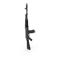 Assault Rifle AK-74 PNG & PSD Images