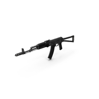 Assault Rifle AKS-74 PNG & PSD Images