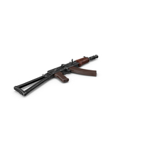 Assault Rifle AKS-74U PNG & PSD Images