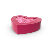 Heart Shaped Gift Box PNG & PSD Images