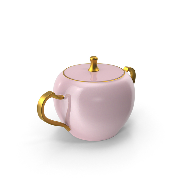 Princess Tea Sugar Bowl PNG & PSD Images