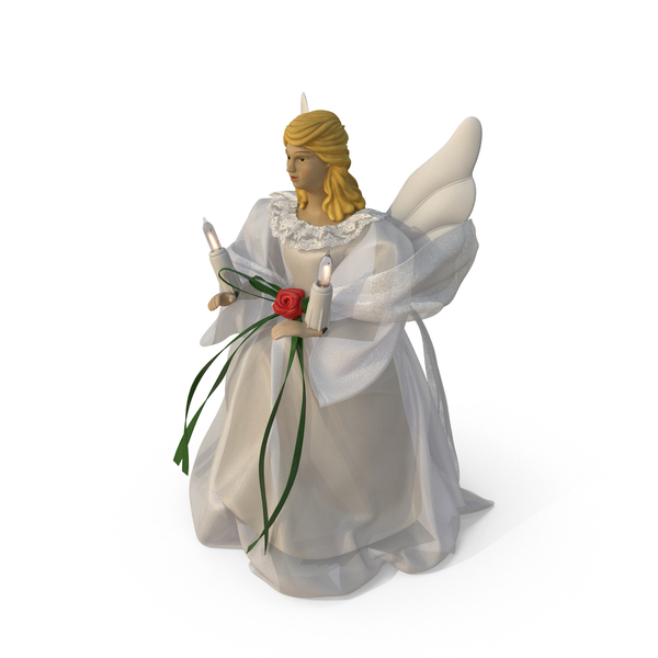 Angel Tree Topper PNG & PSD Images
