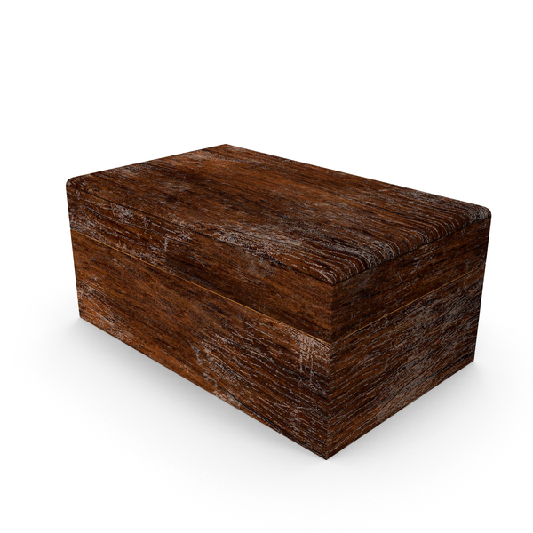 Distressed Wood Box PNG & PSD Images