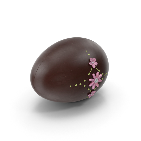 Decorated Chocolate Egg PNG & PSD Images