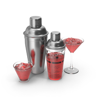 Cocktail Shaker Set PNG & PSD Images