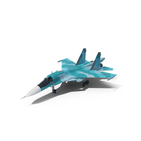 Fighter Sukhoi Su-34 PNG & PSD Images