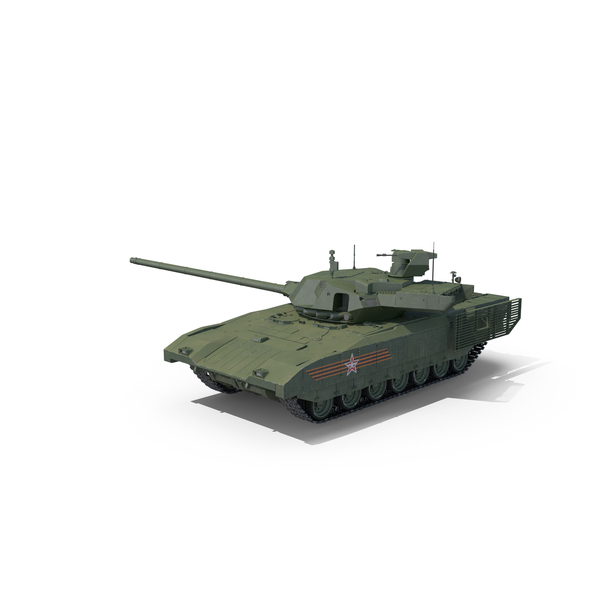 俄罗斯主战车T-14 Armata PNG和PSD图像