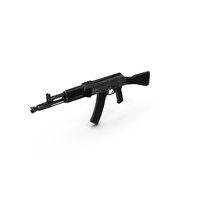 AK-104 Rifle PNG & PSD Images
